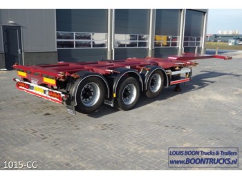 Container transporter/ Swap body semi-trailer D-Tec FT-43-03V 20-30-40-45ft *2 x LIFT AXLE*: picture 1
