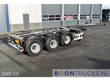 Container transporter/ Swap body semi-trailer D-Tec FT-43-03V | 2x20-30-40-45ft HC * 2 x EXTENDABLE: picture 1