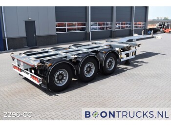 Container transporter/ Swap body semi-trailer D-Tec FT-43-03V MULTI | 2x20-30-40-45ft HC * SCHIJF * SCHUIFKOP: picture 1