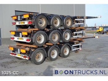 Container transporter/ Swap body semi-trailer D-Tec *STACK OF 3* FT-43-03V Multichassis: picture 1
