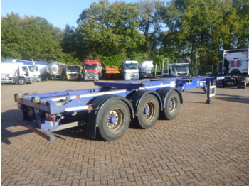 Container transporter/ Swap body semi-trailer Dennison 3-axle container trailer 20-30-40-45 ft: picture 4