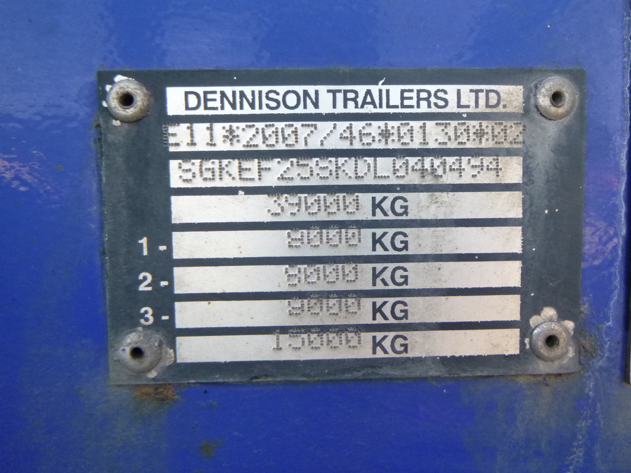 Container transporter/ Swap body semi-trailer Dennison Stack - 3 x container trailer 20-30-40-45 ft: picture 24