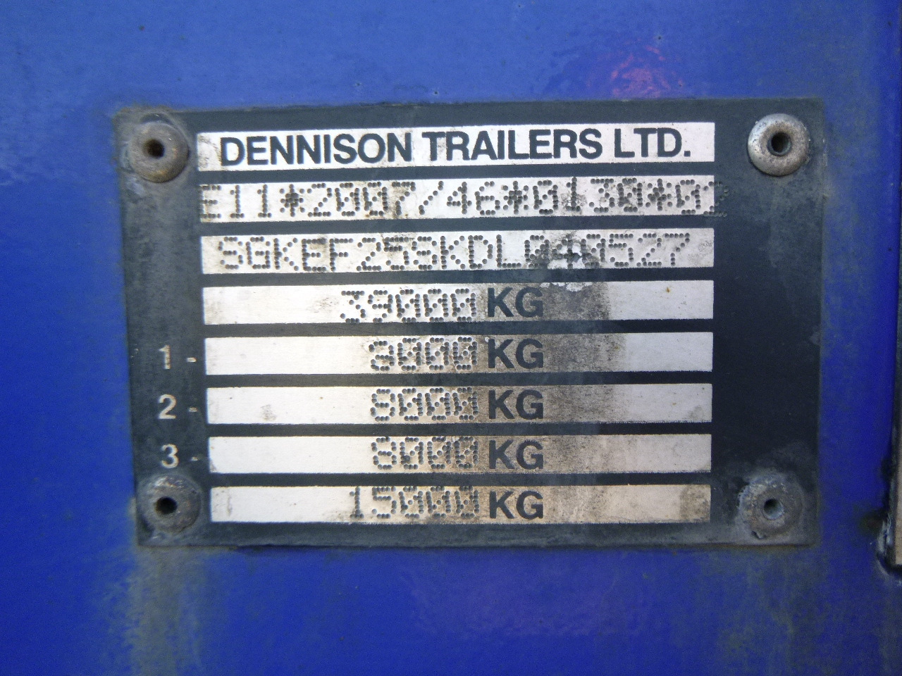Container transporter/ Swap body semi-trailer Dennison Stack - 3 x container trailer 20-30-40-45 ft: picture 27