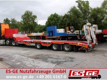 Low loader semi-trailer Dinkel 3-Achs-Satteltieflader - Radmulden - Rampen: picture 1