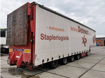 Low loader semi-trailer Dinkel MASCHINE TRANSPORT vorkheftruck tran: picture 1