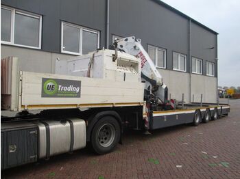 Low loader semi-trailer Diversen Varmo with pesci 61TM crane: picture 1