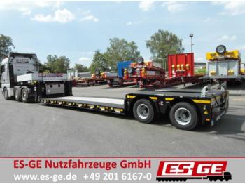 Low loader semi-trailer for transportation of heavy machinery Doll 2-Achs-Tiefbett 2x12 t (Panther): picture 1