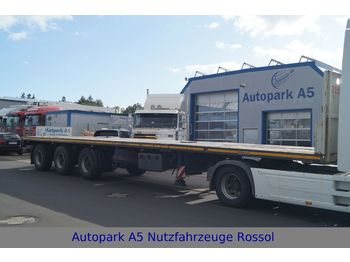 Dropside/ Flatbed semi-trailer Doll P3H Lenkachse Ausziehbar  23M Plattform: picture 1