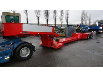 Low loader semi-trailer for transportation of heavy machinery Doll Tiefbett / abnehmbaren schwanenhals: picture 1