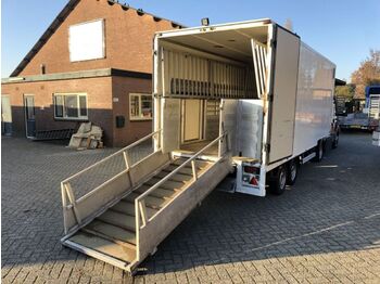 Livestock semi-trailer Doornwaard Be oplegger vee trailer 5 ton's Veewagen doornwaard: picture 1