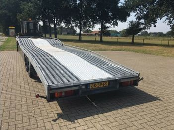 Autotransporter semi-trailer Doornwaard minisattel car transporter 7.5 ton: picture 1