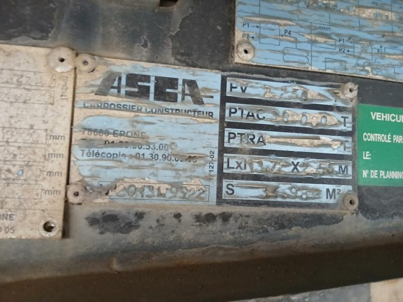 Dropside/ Flatbed semi-trailer Asca