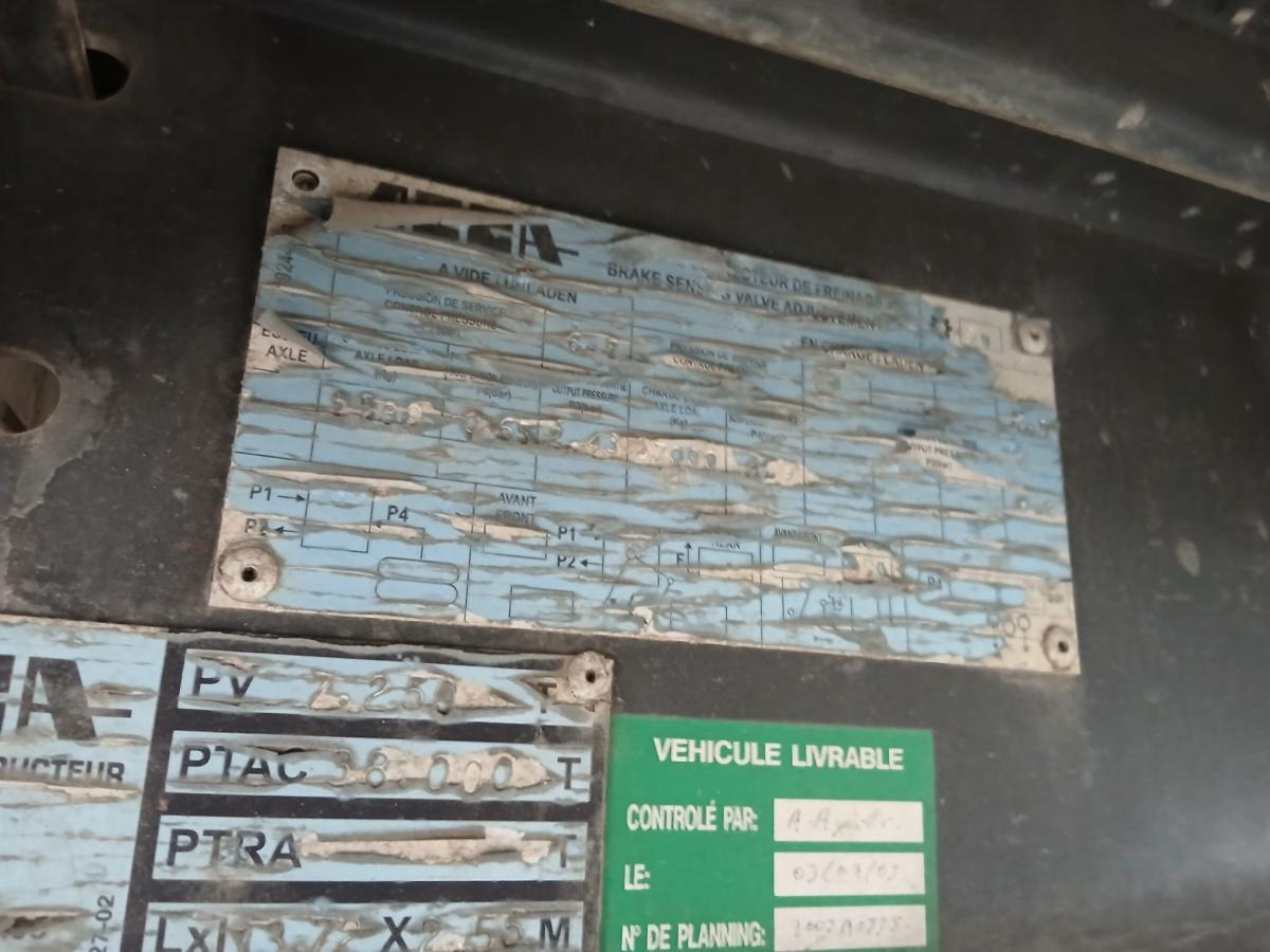 Dropside/ Flatbed semi-trailer Asca