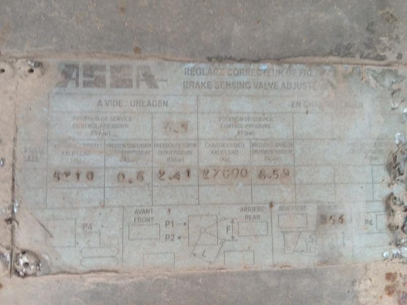 Dropside/ Flatbed semi-trailer Asca