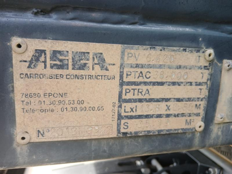 Dropside/ Flatbed semi-trailer Asca