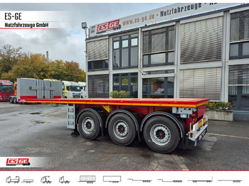 Dropside/ Flatbed semi-trailer  ES-GE 3-Achs-Ballastauflieger