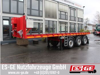 Dropside/ flatbed semi-trailer ES-GE 3-Achs-Ballastauflieger: picture 1