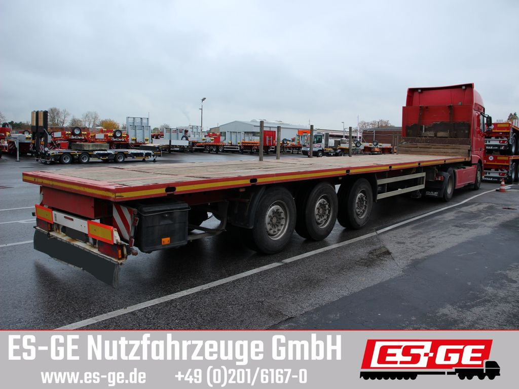 Dropside/ Flatbed semi-trailer ES-GE 3-Achs-Sattelanhänger