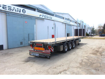 Dropside/ flatbed semi-trailer FESAN NEW PLATFORM SEMI-TRAILER FE-PLT-03: picture 1