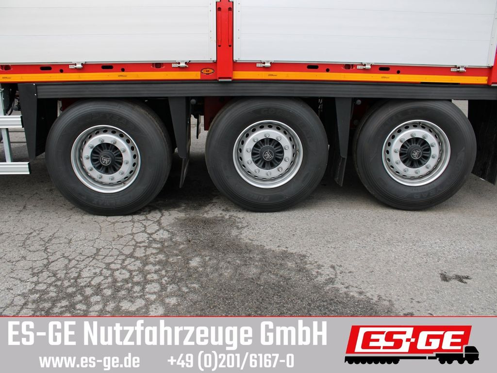 Dropside/ Flatbed semi-trailer Faymonville MAX Trailer MAX200 Telesattel Bordwände