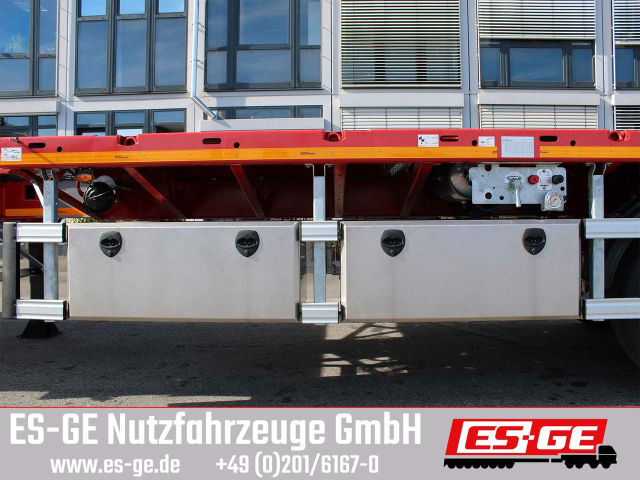 Dropside/ Flatbed semi-trailer Faymonville MAX Trailer MAX210 Telesattel