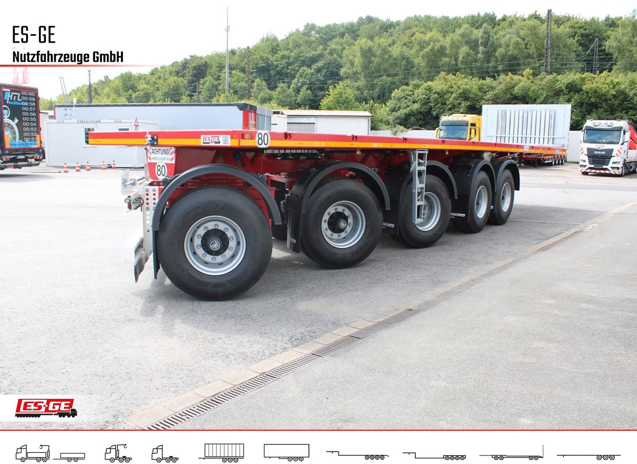 Dropside/ Flatbed semi-trailer Faymonville MAX Trailer MAX410 Ballastauflieger