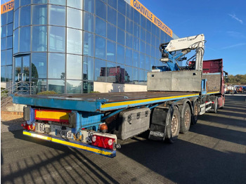 Dropside/ Flatbed semi-trailer Fruehauf 