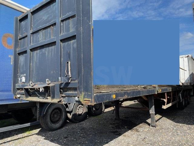 Dropside/ Flatbed semi-trailer Fruehauf