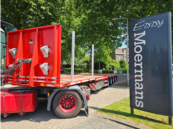 Dropside/ Flatbed semi-trailer HRD SPTM4N Mega Telesopic