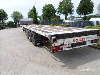 KÖGEL SNCO 24 - dropside/ flatbed semi-trailer