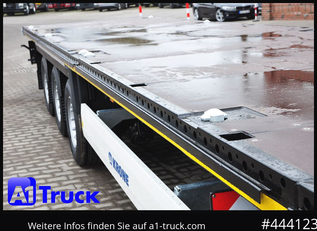 Dropside/ Flatbed semi-trailer KRONE 5 x SD, Mega, Twistlock, Container, NEU, ohne Zulassung