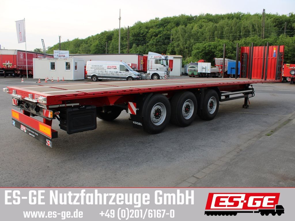 Dropside/ Flatbed semi-trailer Kögel Multi Chassis - 3-Achs-Sattelanhänger