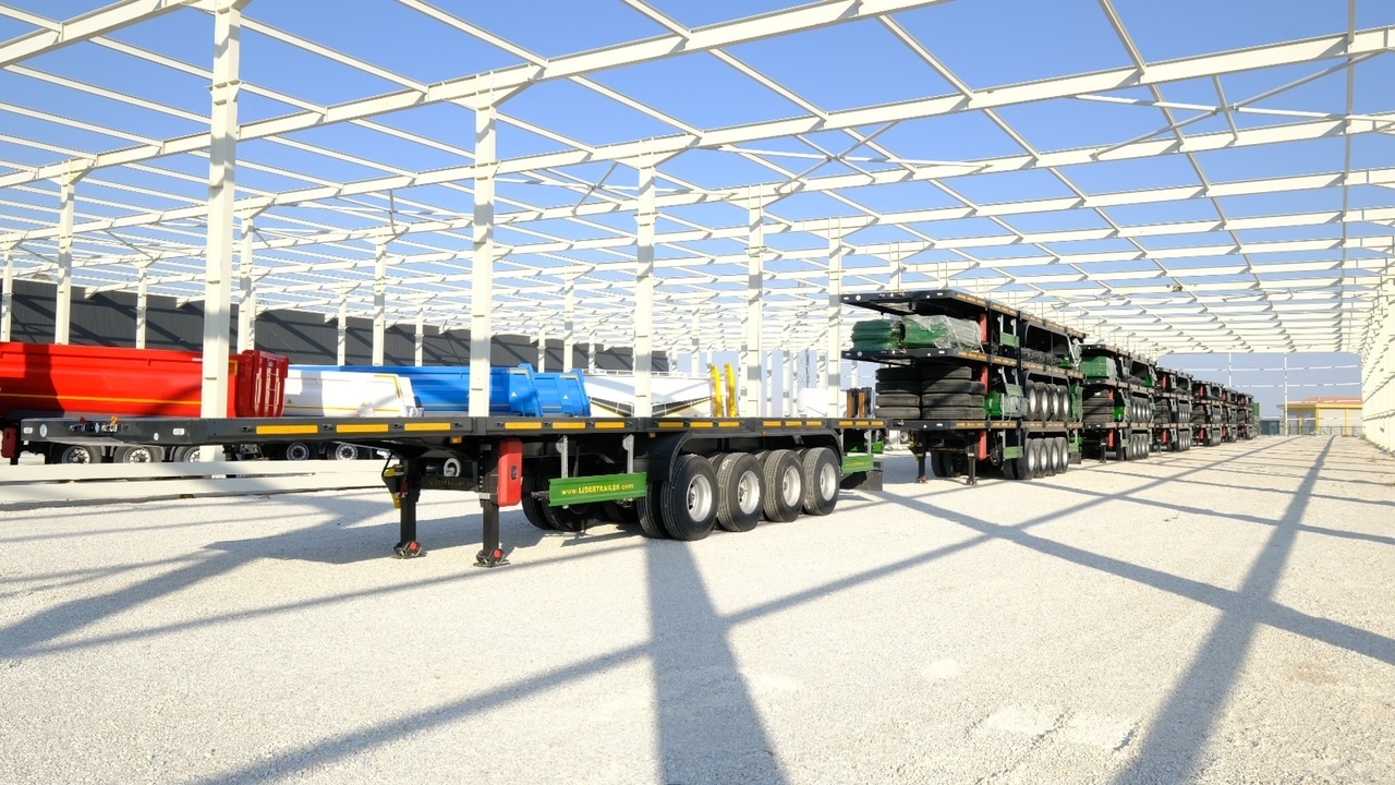 Dropside/ flatbed semi-trailer LIDER 2022 MODEL NEW LIDER TRAILER DIRECTLY FROM MANUFACTURER FACTORY: picture 13
