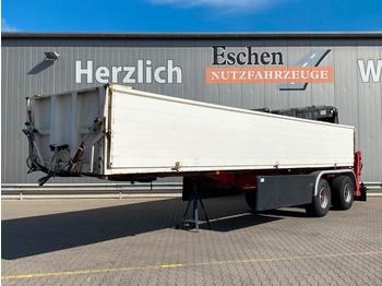 Dropside/ Flatbed semi-trailer Langendorf SSH 20/24 | MKG HLK 330*hydr. Klappen*Reifen:90% 