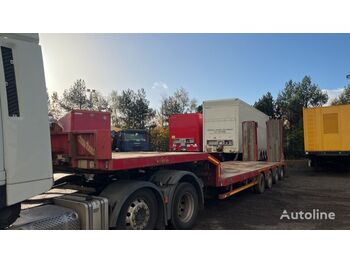 NOOTEBOOM  - dropside/ flatbed semi-trailer