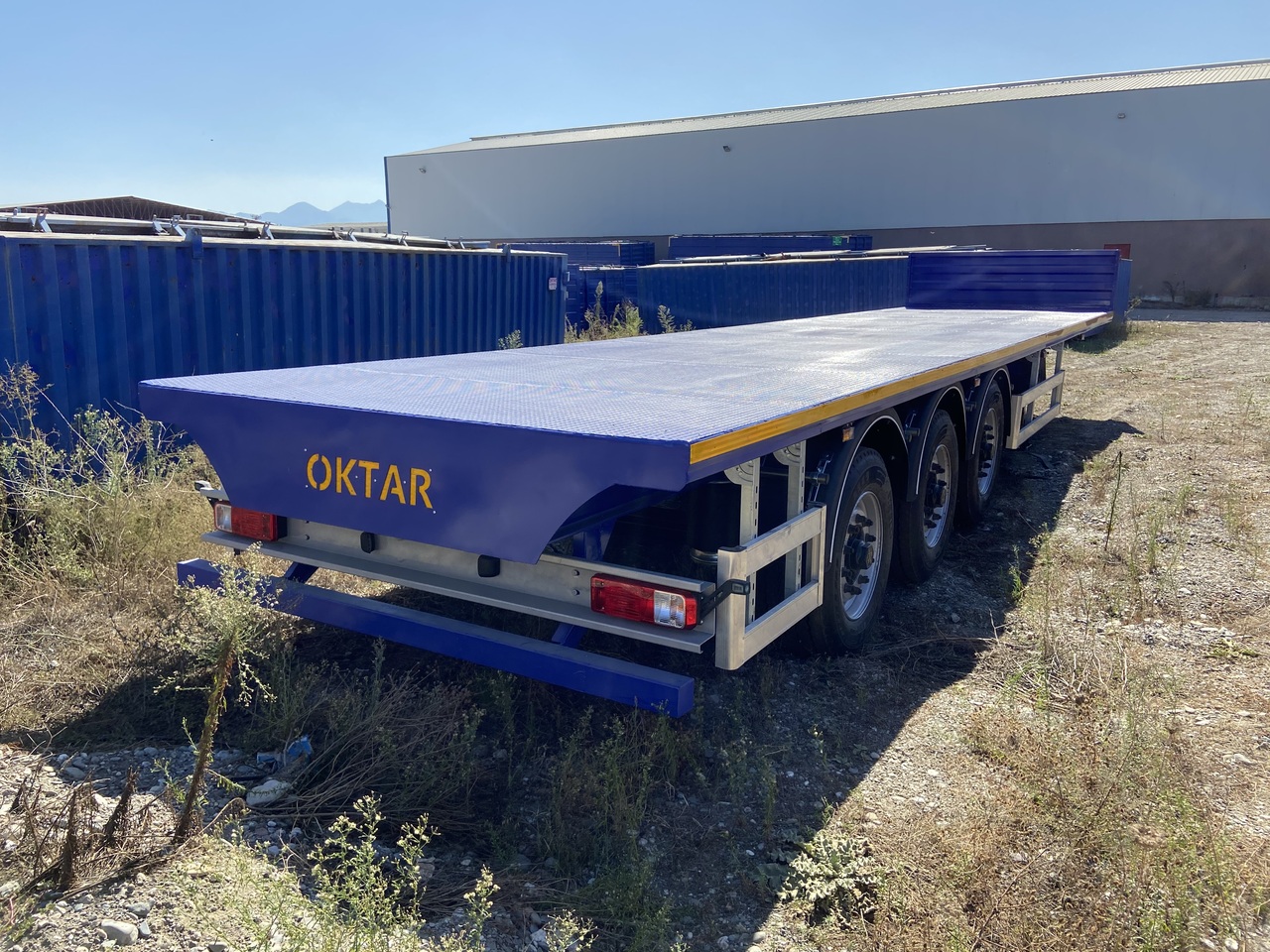 Dropside/ flatbed semi-trailer OKTAR PLATFORM -SEMI TRAILER 2023 2023: picture 2
