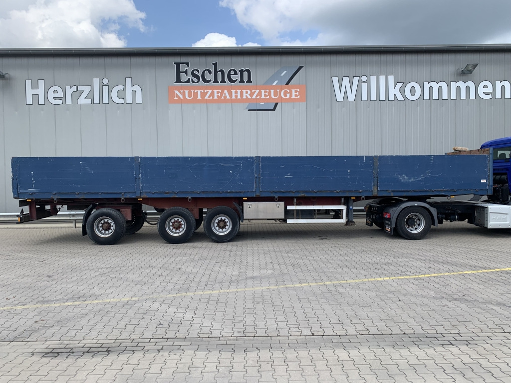 Dropside/ Flatbed semi-trailer Schröder
