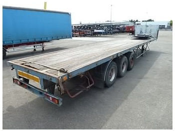 TRAILOR TROUILLET - Dropside/ Flatbed semi-trailer