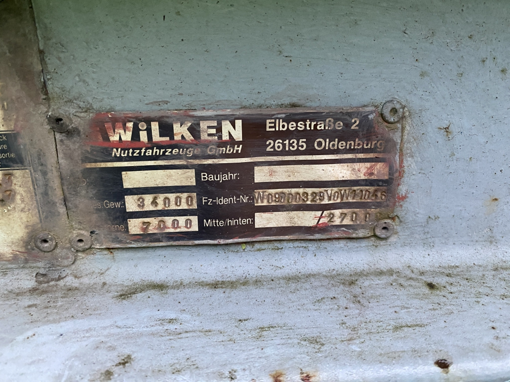 Dropside/ Flatbed semi-trailer Wilken