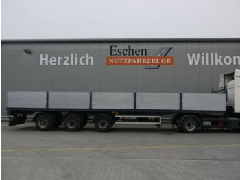 Dropside semi-trailer Schröder 3 Achs, zwangsgelenkt, Luft/Lift