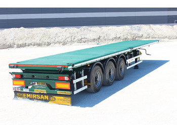 New Dropside/ Flatbed semi-trailer EMIRSAN Immediate Delivery From Stock 13.60 METER FLATBED: picture 4