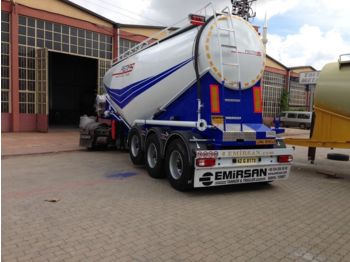 New Tank semi-trailer for transportation of cement EMIRSAN Manufacturer of all kinds of cement tanker at requested specs: picture 1