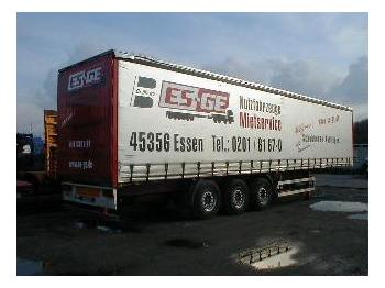 Dropside/ Flatbed semi-trailer ES-GE 3-Achs-Sattelanhänger - Coilmulde - Edscha: picture 1