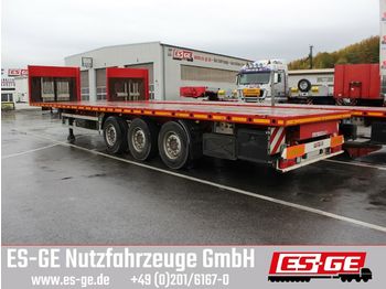 Dropside/ Flatbed semi-trailer ES-GE 3-Achs-Sattelanhänger, Containerverriegelungen: picture 1