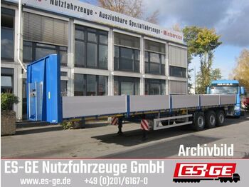 New Dropside/ Flatbed semi-trailer ES-GE 3-Achs Sattelauflieger: picture 1