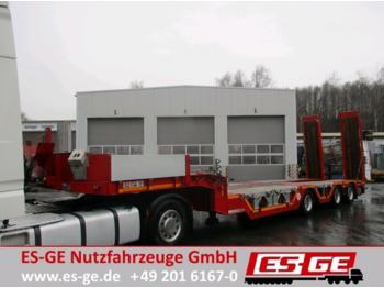 Low loader semi-trailer ES-GE 3-Achs-Satteltieflader - Radmulden - Rampen: picture 1