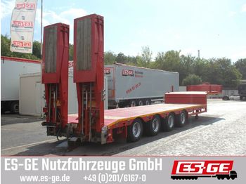 Low loader semi-trailer ES-GE 4-Achs-Satteltieflader - teleskopierbar - Rampen: picture 1