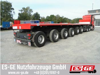 Dropside/ Flatbed semi-trailer ES-GE 6-Achs-Ballastauflieger: picture 1
