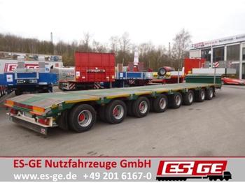 Low loader semi-trailer for transportation of heavy machinery ES-GE 8-Achs-Satteltieflader (2+6) - teleskopierbar: picture 1