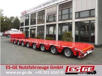 Low loader semi-trailer ES-GE 8-Achs-Satteltieflader in Niedrigbauweise: picture 1